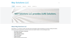 Desktop Screenshot of maysolutionsllc.com